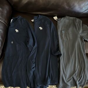 3 Abercrombie kids shirts